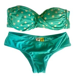 Surfside Turquoise Polka Dot Bikini